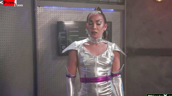 Galactic Intruder Alien Shemale Breaches the Captains Pleasure Portal