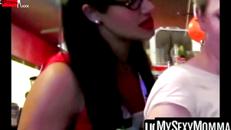 MILF vs Innocence Penny Barber Destroys Innocent Waitress Alani Pi