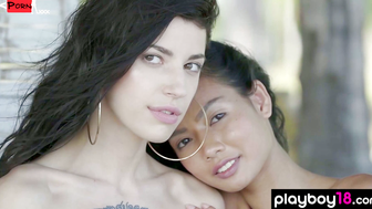 Thai Teen and GFs Sizzling Secret A Seductive Slip of the Dress