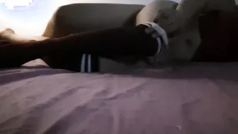 Romantic Sex into the Bed with Pretty bimbos with Gigantic