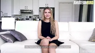 Casting Couch porn video – AMATEUR EUROPEAN - (Vanessa Siera  Anthony Specter) Adorable Dyke 18 Year Old Tries