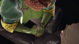 Orc porn video – Shrek - Princess Fiona creampied by Orc - 3D Porn
