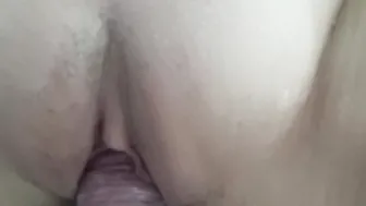 Cum on her