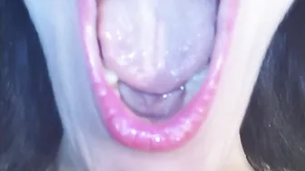 18 Yo cumslut offers her throat for throat pie pt1 HD