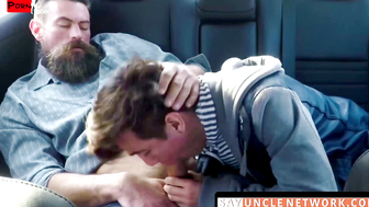 Teaching porn video – Caught in the Backseat A Hungry Stepdads Desires
