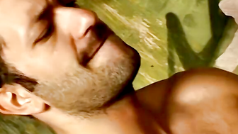 Wild Desire Four Horny Men Find Each Other in a Secluded Meadow and Engage in a Sizzling ThreeWay Sex Affair with Orgies, Blowjobs, and a Spectacular Ejaculation Cum Shot