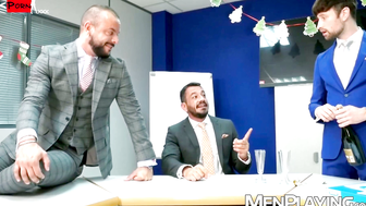 The Devilish Boss 2 Dicks, 1 Hungry Bottom  a Christmas to Remember