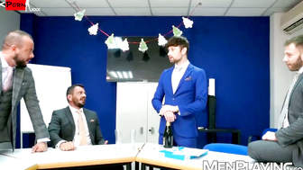 The Devilish Boss 2 Dicks, 1 Hungry Bottom  a Christmas to Remember