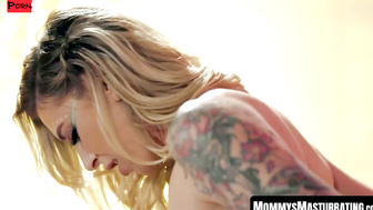 Blonde Bombshell porn video – MILF Goes Wild Blonde Bombshell Teases and Teaches Mature Lady How to Get Crazy!