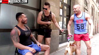Double Trouble in Barcelona Savage Sex for a Sultry Slut