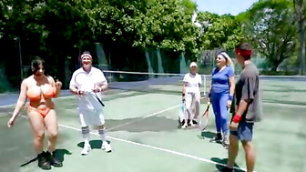 Serving Up Seduction A steamy encounter between two Tennis Pros on Court