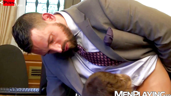 Anal Domination School: Mistress dominates sub in ass training lesson