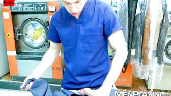 Slamming Suited Stud Kayden Gray Can Broke Stockboy Andy Star Handle the Load