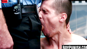 Strength porn video – Sheriffs Sexual Adventure - Anal Roleplay with Older Man
