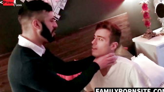 Stepdad goes all in on oral sex with teenage daughter
