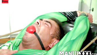 Bondaged Babe Faces Her Dominatrix in Hardcore Sensual Submission