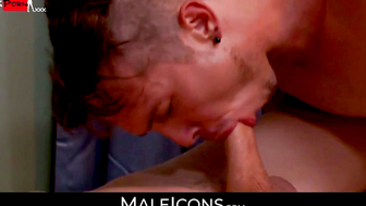 MaleIcons.com - Studs Troy Accola and Gabriel Alanzo's passionate sex session