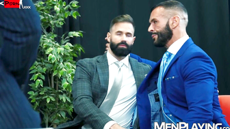 Dani Robles and Denis Vega Unleash Their Wild Sides in a Scorching Threesome with Ross Hurston and Ruslan Angelo  Watch as these Beautiful Bodies Ignite a Fiery Passion that Leaves no One Unfulfilled!