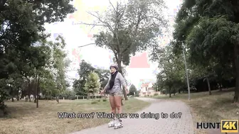 HUNT4K. Hunter hooks up with dominant women and fucks