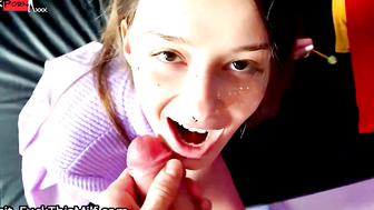 Step-Sister's Secret Crush - Outdoor Rough Sex with Passionate Kisses