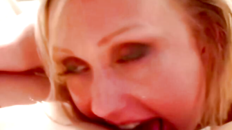 Blonde Bombshell Natasha Voya Unleashes Her Inner Slut Expert Nipple Licking and Extreme Pussy Eating 69