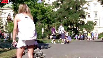 Freeze Frame A Desperate Rollerblading Orgy