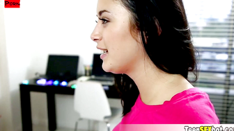 Blowing Away the Competition I Give My StepSis a Blowjob That Leaves Her Begging for More