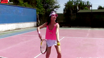Serving Up Satisfactions The Tennis Stars Steamy SelfIndulgence