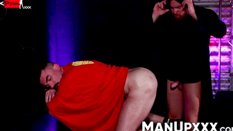 Unleashing the Beast Brad Connors Devours Baxter James in a Brutal, CumSoaked Threesome