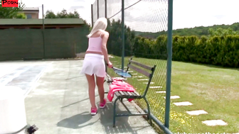 Katys Inner Game A Scorching Slam on the Tennis Court