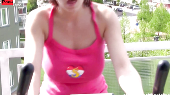 panty busting beauties  Outdoor games turn into naked mess