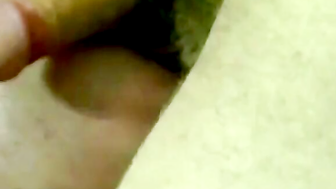 UNBELIEVABLE! Chubby Amateur Guy Succumbs to Hairy Beast and Receives a Torrent of Cum!