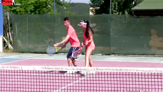 Tennis, Teasers, and Thrills A Scorching Mixed Doubles Fling