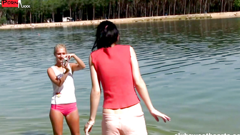 Sun-k Kisses - Group Sex Party on The Beaches of Spain