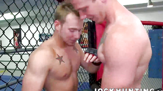 Ring porn video – Ring of Passion MMA Fighters Engage in Intense Cock Battle