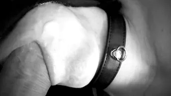Mouthfuck and cum inside mouth of wifey skank gigantic tit