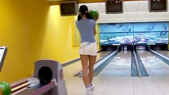 Brazilian Babe Monica's Sensual Striptease & Dance Pole Performance at The Bowl