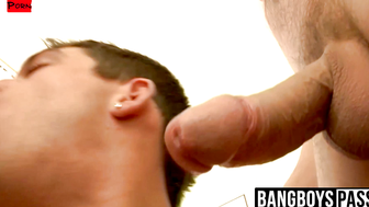 Throat-Fucking Trios - Three Hunks Raw Fuck Hardcore Anal Action