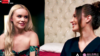 Intense Lesbian Sensuality - Girls Next Door Share Passionate Sex