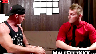Feet Frenzy Jake Karhoff Ignites Passion with Sensual Foot Worship