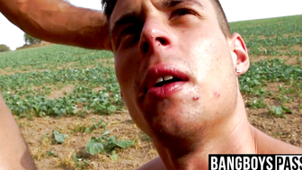 AllAmerican jock conquered by rugged, tattooed stud