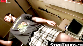 Str8Thugs.com  Raw Pleasure with Daniel Delong Explicit Solo Outdoor Masturbation and Cumshot
