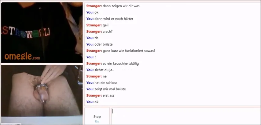 German omegle girls performance butt g string titties cleacage  