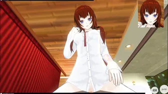 3D ANIMATED point of view Kurisu Makise Ride your Penis (Steins Gate)