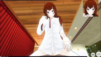 3D ANIMATED point of view Kurisu Makise Ride your Penis (Steins Gate)