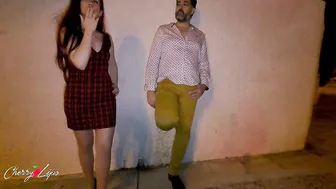 Caught fucking inside outside with a stranger.