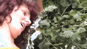 three-way anal boned party at the forest