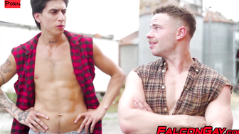 Zack MacKay's Wild Ride - Threesome with Angel Elijah & Marius Mendez
