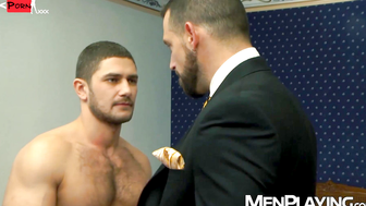 Manager porn video – Dato Foland Devours Enzo Rimenezs Tremendous Package in Scorching Hotelquickie