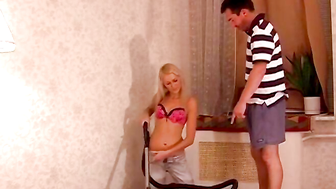 Socalled Cleaning Lady Slays in Explicit 21Minute XXX Scene  YouWont Believe her Pristine Features